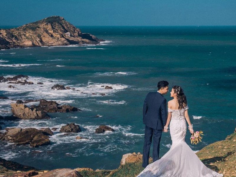 Album ảnh cưới đẹp nhất ở Đồi Cát Eo Gió bãi biển Quy Nhơn