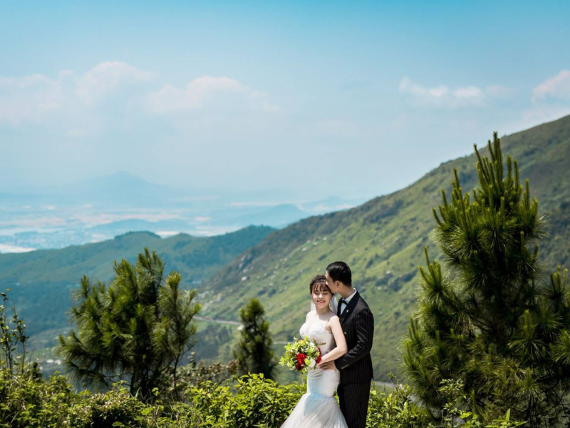 Bí quyết chụp ảnh cưới đẹp như mơ tại vườn quốc gia bạch mã