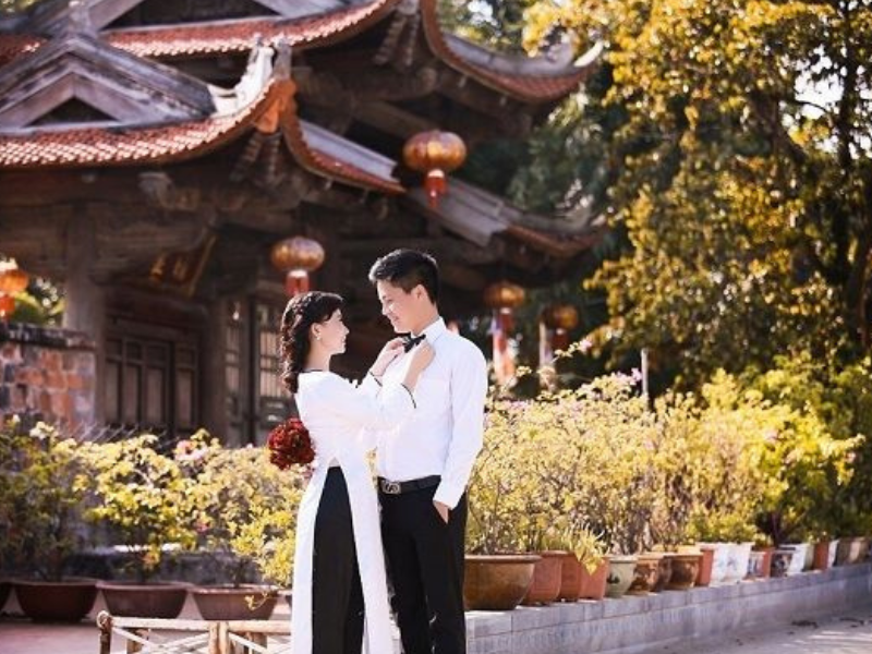 Chùa Keo địa điểm chụp ảnh cưới đẹp nhất tỉnh Thái Bình