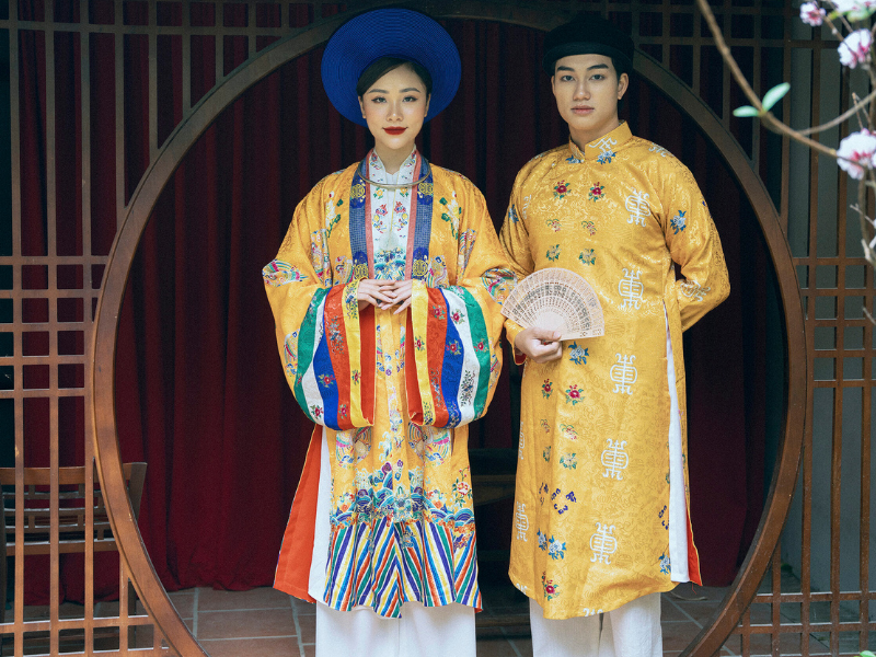 Chụp ảnh cưới cổ phục Việt Nam vẻ đẹp cổ phục truyền thống