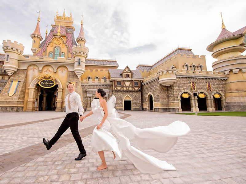 Chụp ảnh cưới đẹp Vinwonder Phú Quốc