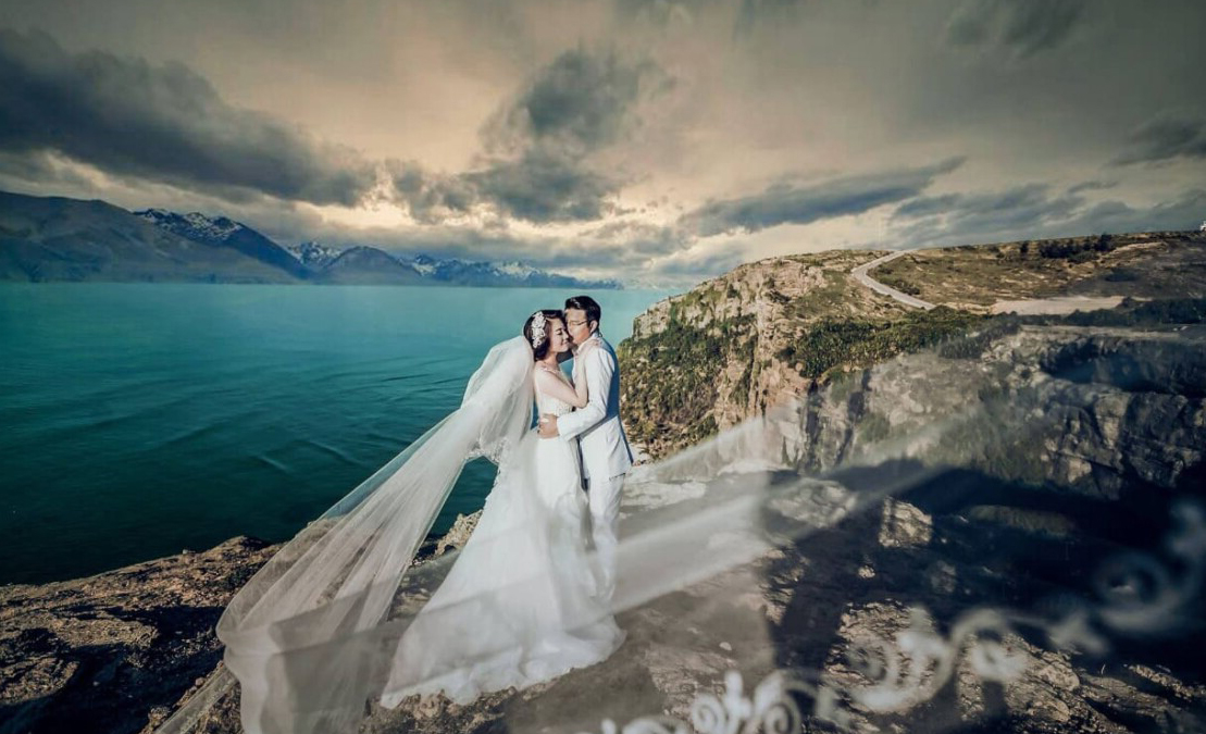 Chụp ảnh cưới đẹp đỉnh núi bài thơ