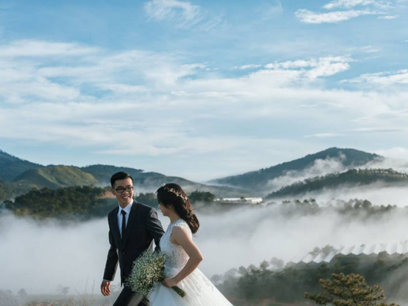 Chụp ảnh cưới đẹp ở Núi Quyết Nghệ An tuyệt đẹp