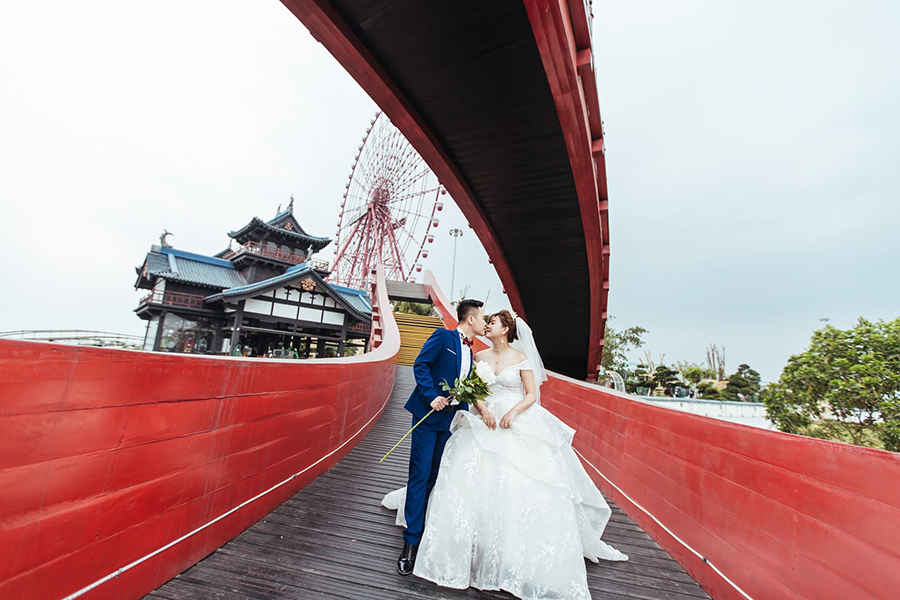 Chụp ảnh cưới đẹp tại Sun World Halong Complex
