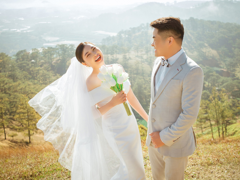 Rừng Thông Xuân Thủy điểm chụp ảnh cưới ở Nam Định