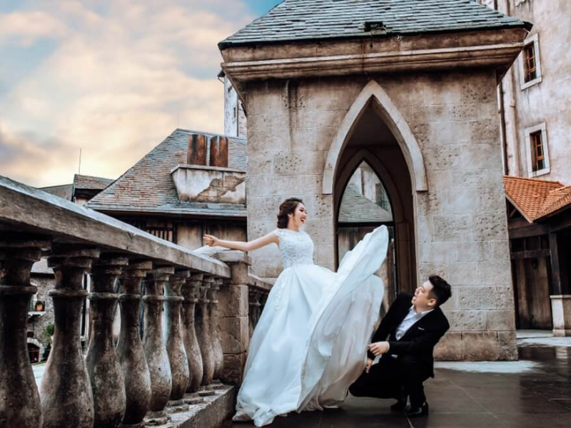 Top địa điểm chụp ảnh cưới đẹp ở Bà Nà Hills Đà Nẵng