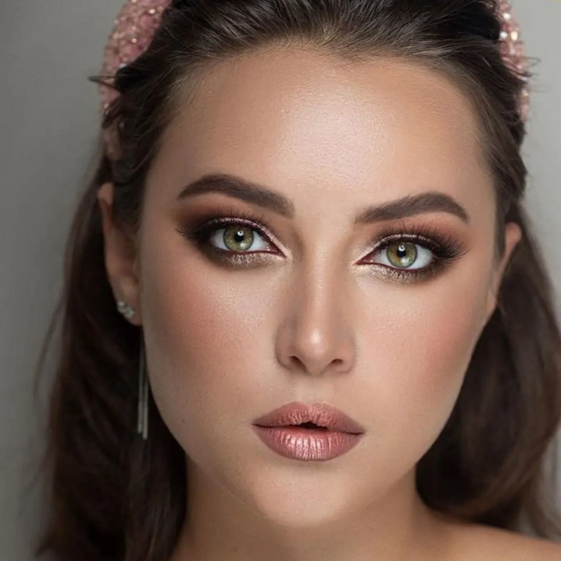 Makeup mắt cut crease cho cô dâu mặt dài