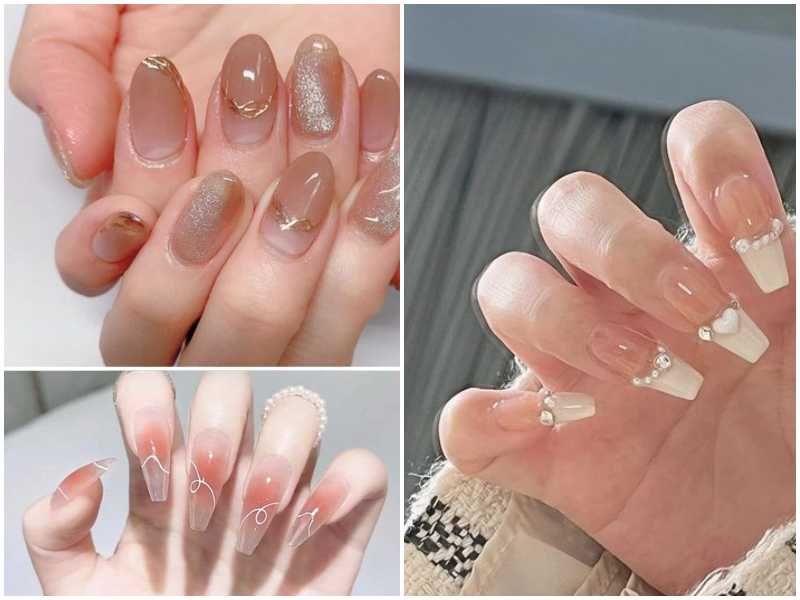 Mẫu Nail nhẹ nhàng, tinh tế