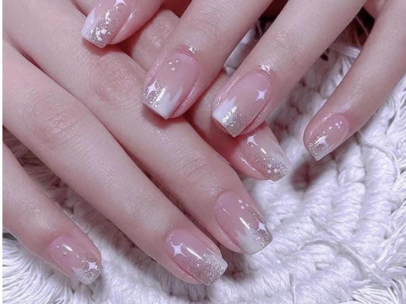 Mẫu Nail cho cô dâu đẹp